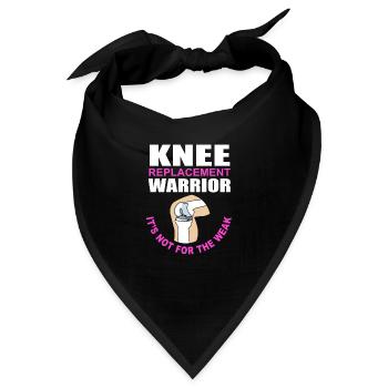 Knie Operation - Bandana - Schwarz - Vorne