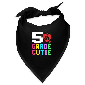 5. Klasse - Bandana - Schwarz - Vorne