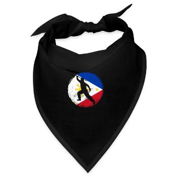 Arnis Kali Eskrima FMA Sparring Escrima Sticks - Bandana - Schwarz - Vorne