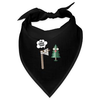 Axe Hatchet Throwing Hatchet Ax Thrower Id Chop - Bandana - Schwarz - Vorne