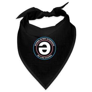 Speech Language Pathologist Speech Therapist - Bandana - Schwarz - Vorne