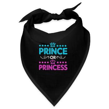 Gender Reveal - Bandana - Schwarz - Vorne