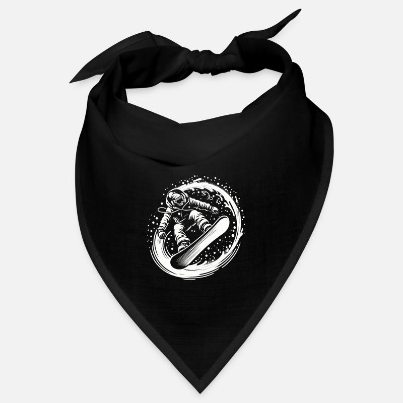 Snowboarder Schnee Skiurlaub Board Loop Cool Piste Bandana