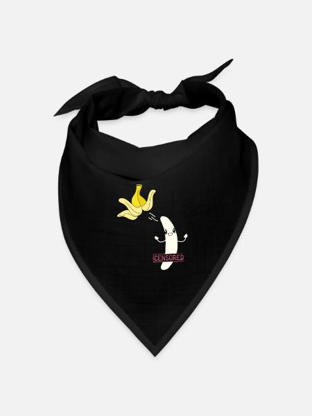 Censored Censored Banana - Bandana - black - Front