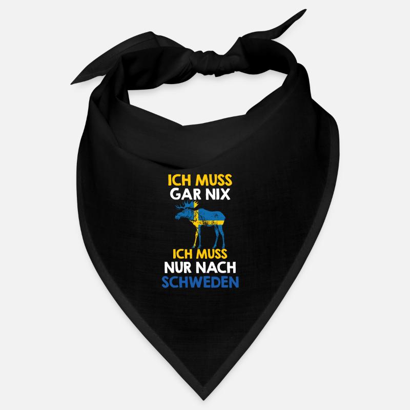 Ich muss gar nix - Ich muss nur nach Schweden Bandana