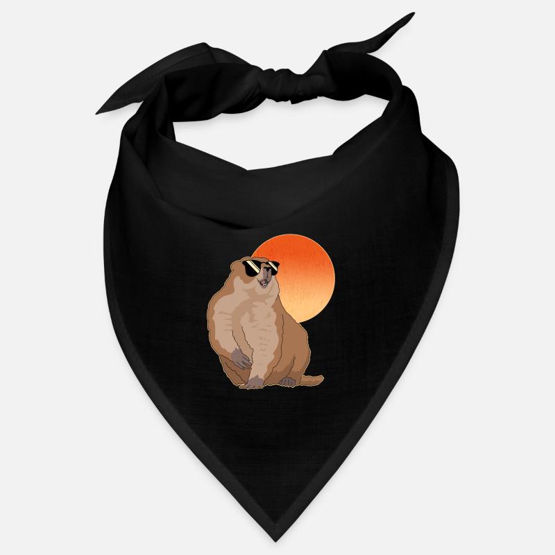 Murmeltiere Munggen Mankai Groundhog Geschenk Bandana