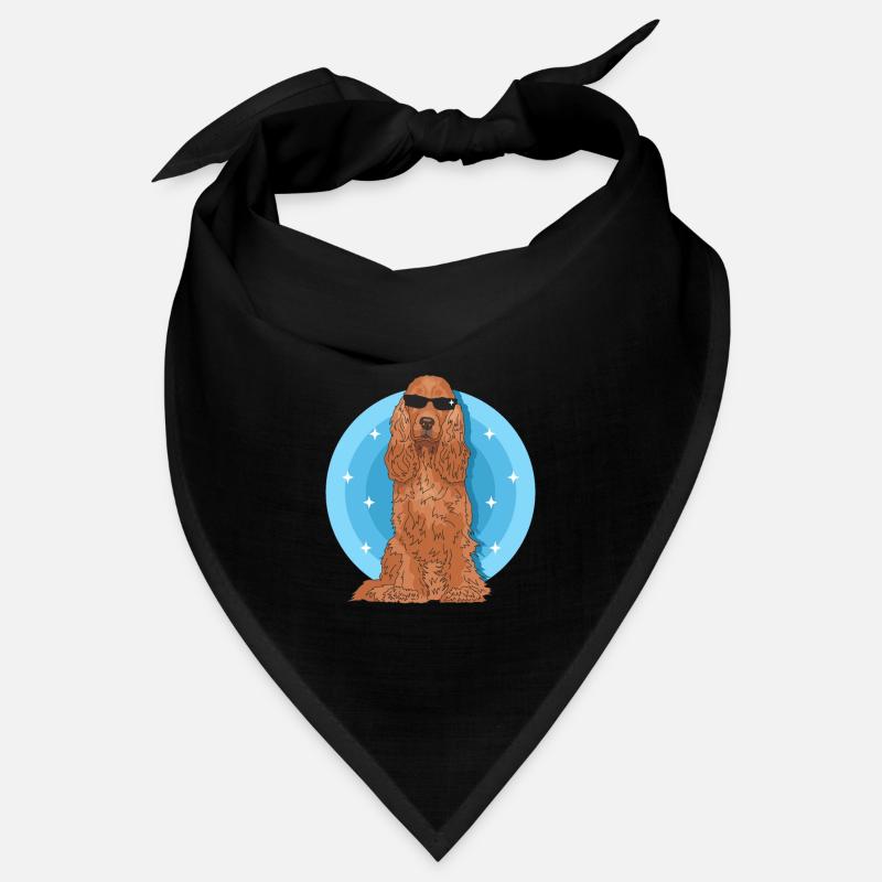 Cocker Spaniel Hunde Cockerspaniel Geschenk Bandana
