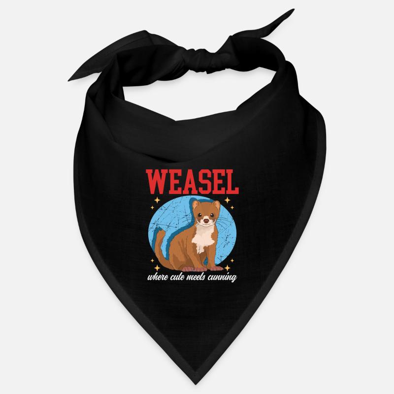 Wiesel Mauswiesel Hermännchen Geschenk Bandana