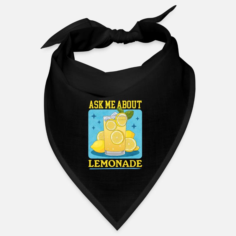 Limonade Zitronen Limonade Brause Stand Geschenk Bandana