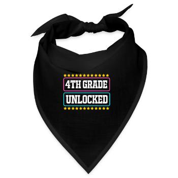 4. Klasse - Bandana - Schwarz - Vorne