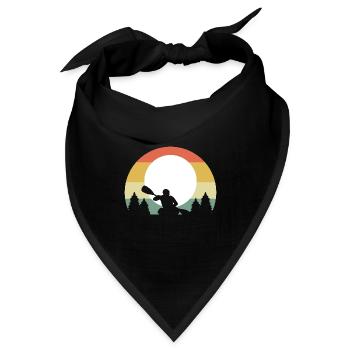 Kajak Kajakfahren - Bandana - Schwarz - Vorne