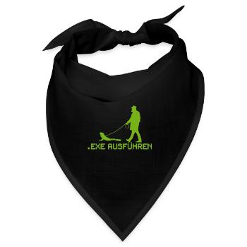 exe ausführen - Bandana - Schwarz - Vorne