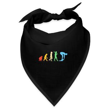 Schwimmen Schwimmer Schwimmbad Schwimmlehrer - Bandana - Schwarz - Vorne