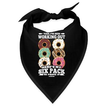 Donut - Bandana - Schwarz - Vorne