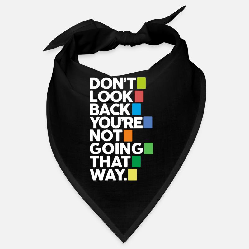 Don't look back (dark) Bandana