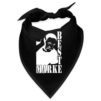 beste Marke Mann - Bandana - Schwarz - Vorne