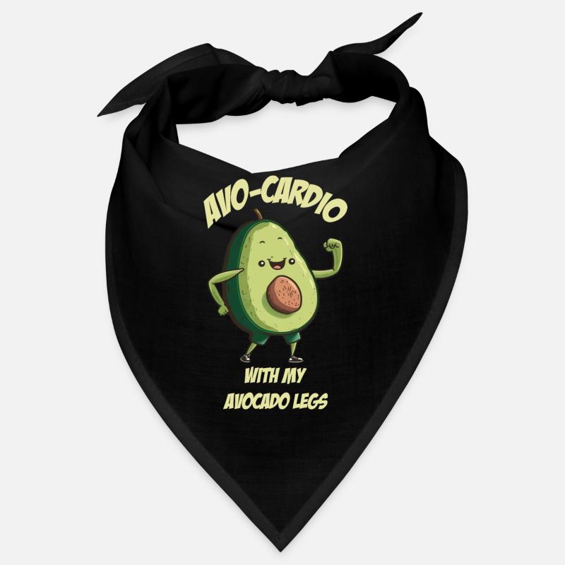 Avo Cardio Avocado does sports Bandana