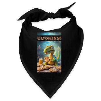 Cookies! - Bandana - Schwarz - Vorne