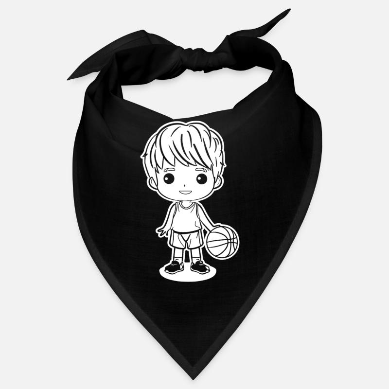 Kleiner Basketball Junge Bandana