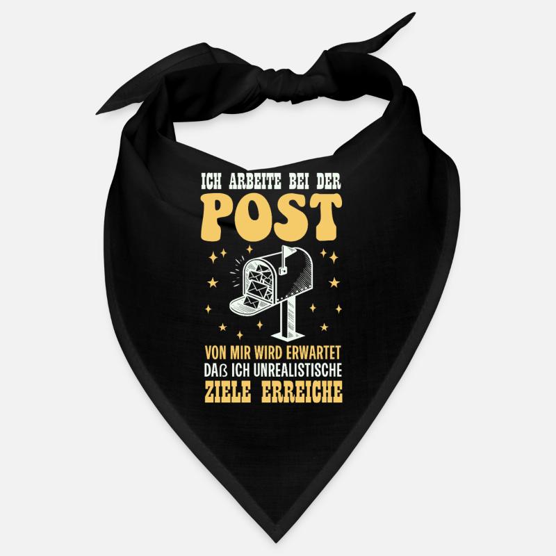 Postboten ICH ARBEITE BEI DER POST VON MIR WIRD Bandana