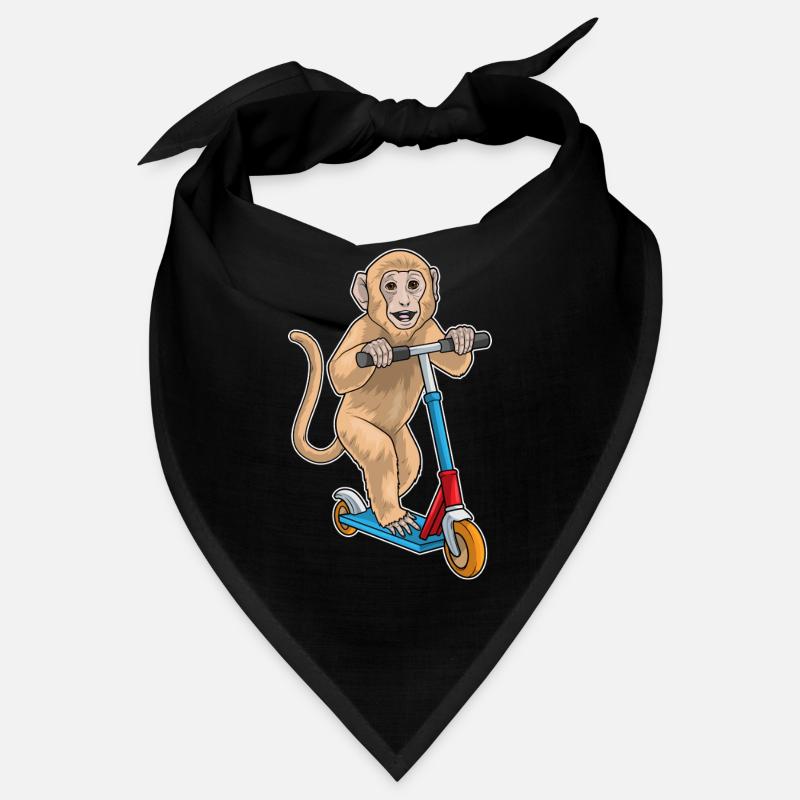 Monkey Kick Scooter Bandana