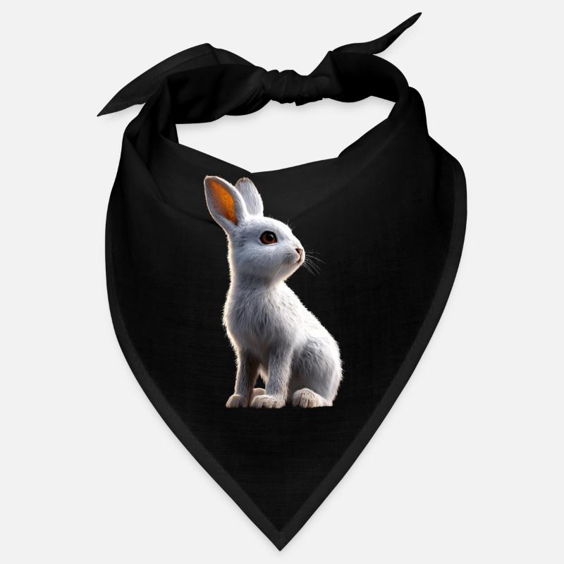 Mountain Rabbit Arctic Hare Albino Rabbit White Rabbit Bandana