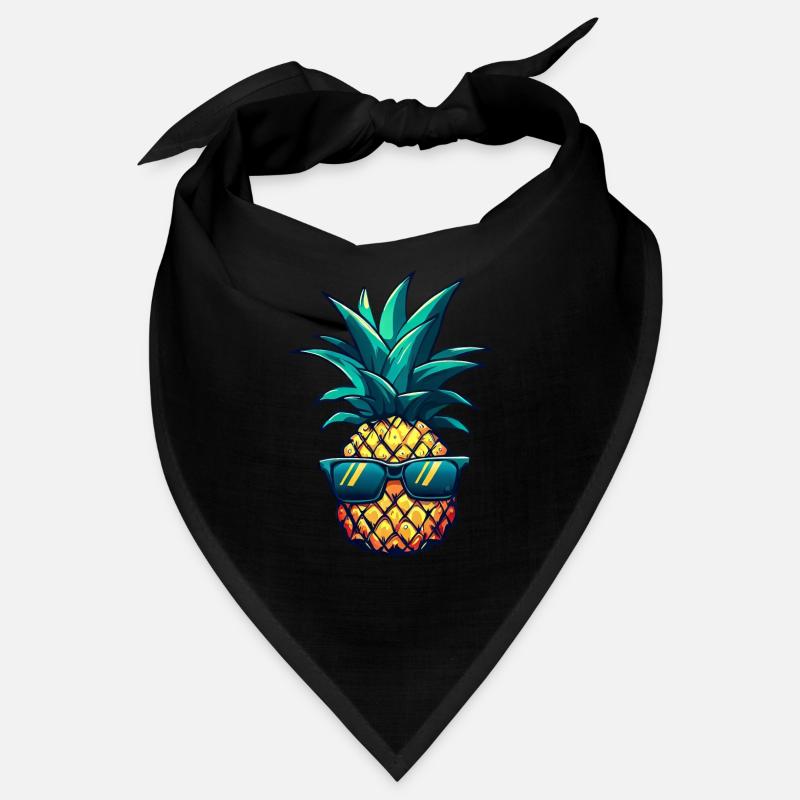 Cooler Ananas-Hingucker: Südfrucht mit Stil Bandana