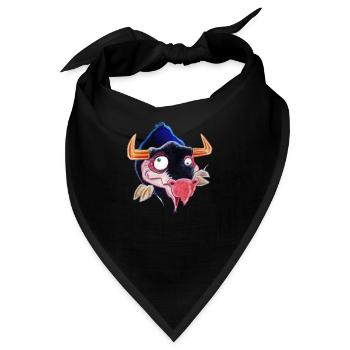BULl - Bandana - Schwarz - Vorne