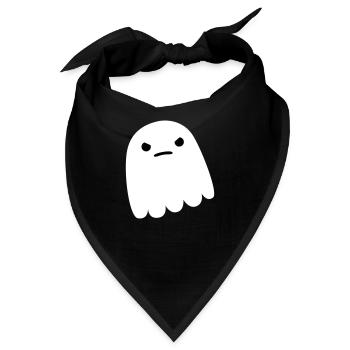 Sehr unglücklicher Geist (wütender Geist) - Bandana - Schwarz - Vorne