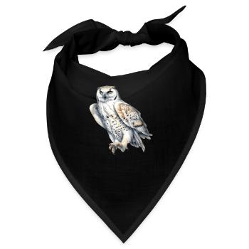 SnowyOwl 05 - Bandana - Schwarz - Vorne