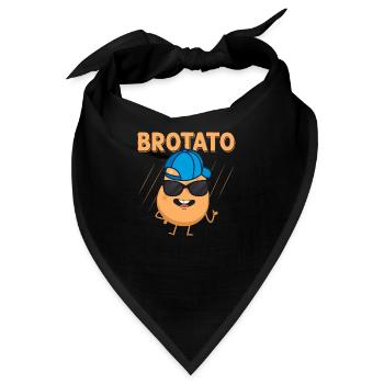 Brotato Potato Vegetable - Bandana - Schwarz - Vorne