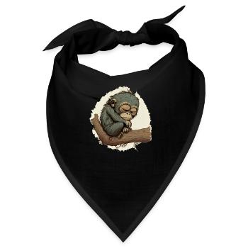 Bikis Nickerchen - Bandana - Schwarz - Vorne