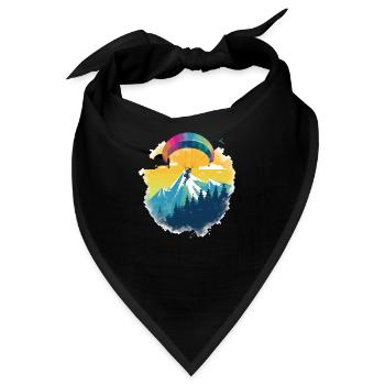 Paragleiten Marco - Bandana - Schwarz - Vorne
