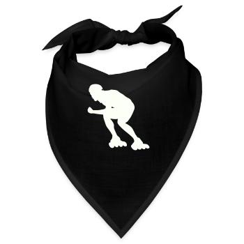 inline skating - Bandana - Schwarz - Vorne
