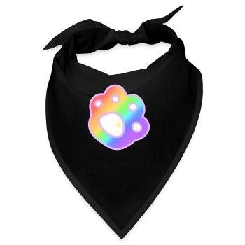 Pride Paw - Bandana - Schwarz - Vorne
