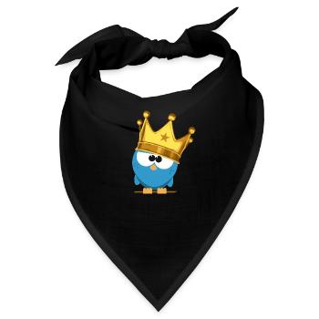 King Birdie - Bandana - Schwarz - Vorne