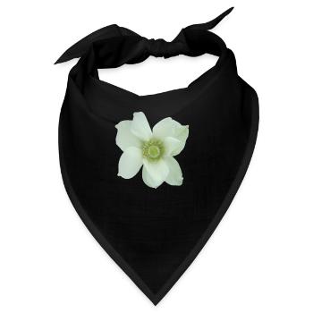 Flower de - Bandana - Schwarz - Vorne