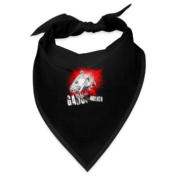 Dorsch Gadus morhua - Bandana - Schwarz - Vorne