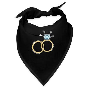 Ehering - Bandana - Schwarz - Vorne