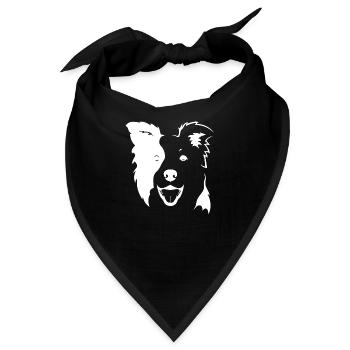 Hund Dog Agility - Bandana - Schwarz - Vorne