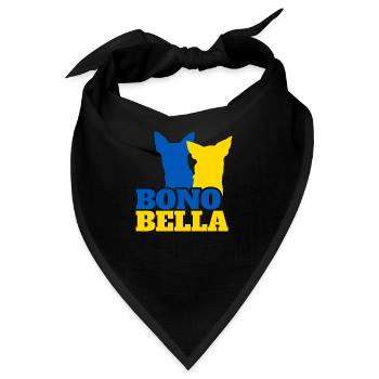Bono Bella Merch UA 6 - Bandana - Schwarz - Vorne
