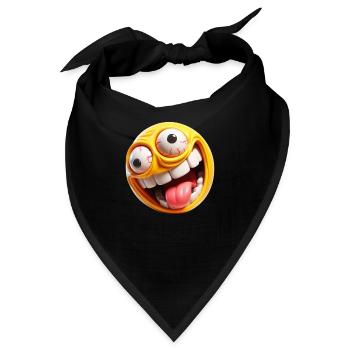 Mentally Unbalanced grimace XXX - Bandana - Schwarz - Vorne