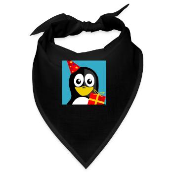 penguin101 - Bandana - Schwarz - Vorne