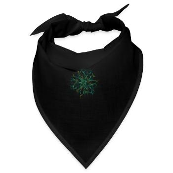 QA Fraktal 380 - Bandana - Schwarz - Vorne