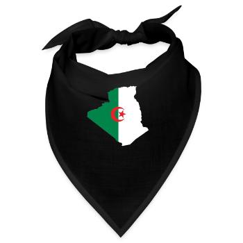 Algerien - Bandana - Schwarz - Vorne