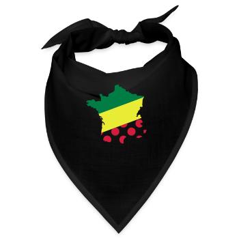 Tour de France - Bandana - Schwarz - Vorne