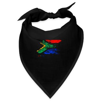 africa F - Bandana - Schwarz - Vorne