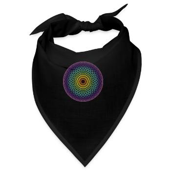 Torus Yantra - Bandana - Schwarz - Vorne