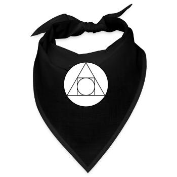 Zeichen der Alchemie - Bandana - Schwarz - Vorne