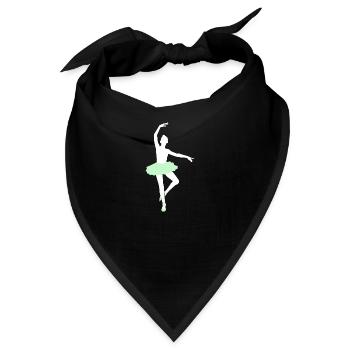 Ballett - Bandana - Schwarz - Vorne